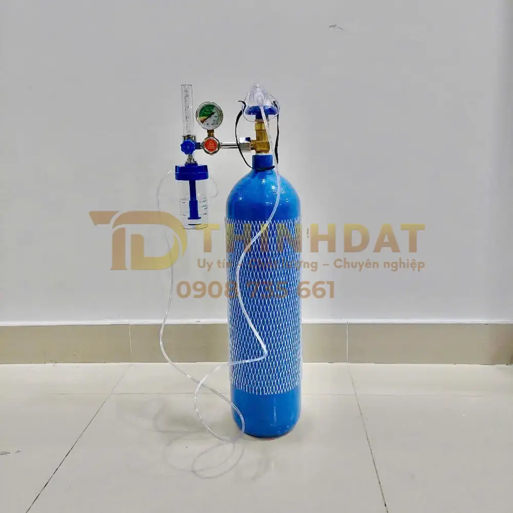 bình oxy y tế 8 lít
